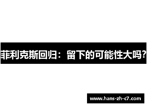菲利克斯回归:留下的可能性大吗? 菲利克斯回归:留下的可能性大吗?